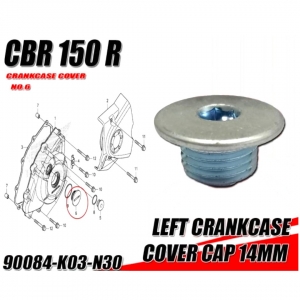 ỐC MÂM LỬA SONIC 150 / WINNER V123 / CBR 150 / CB (90084-K03-N30)