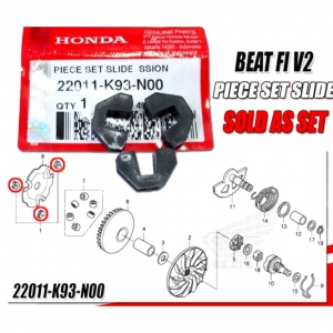 KẸT TRƯỢT SCOOPY FI / VISION FI / BEAT FI ( 2014 - 2022 ) - 22011-K93-N00