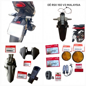 FULL BỘ DÈ RSX 150 V3 MALAYSIA ( 12 CHI TIẾT ) / LÊN CHO WINER X / WINER V3