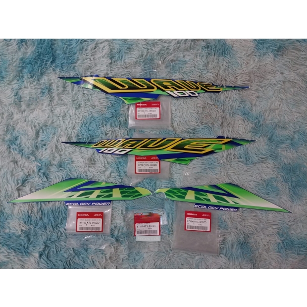 TEM WAVE 100S THÁI MÀU XANH LÁ