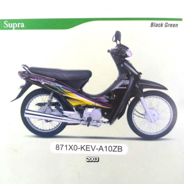 TEM NHŨ WAVE 100 MÀU ĐEN ĐỜI 2003 ( INDONESIA ) - 871X0-KEV-A10ZB