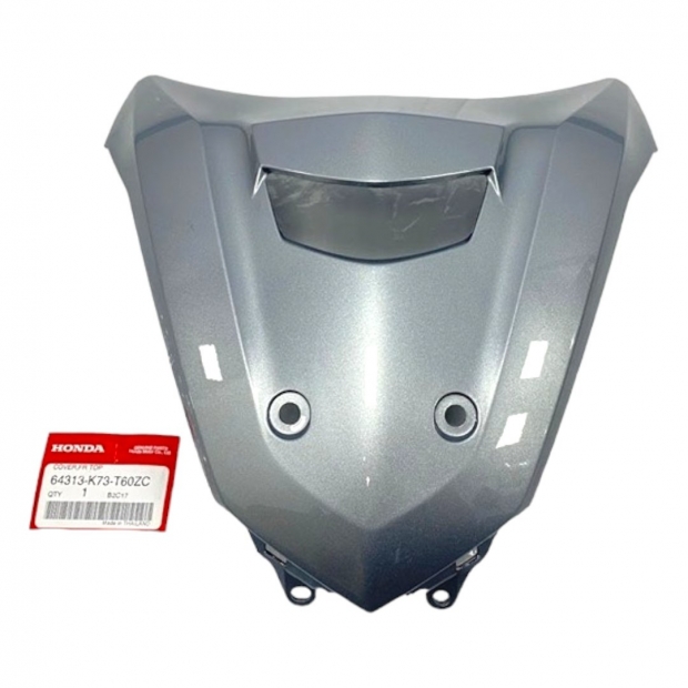 MẶT NẠ WAVE 125I LED MÀU BẠC