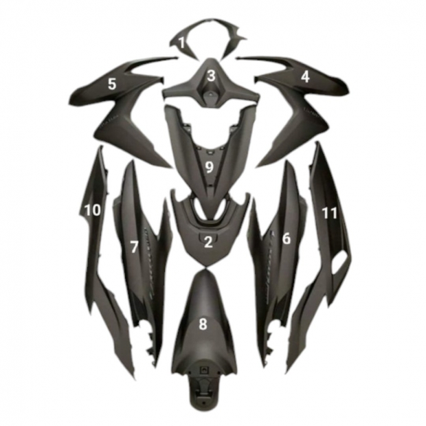 DÀN ÁO VARIO 2021 VÀNG CÁT