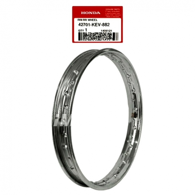 NIỀNG SAU WAVE 125 INDO / UP WAVE 125I / FUTURE 125I / FUTURE 2 / WAVE 110 FI / WAVE 100 / WAVE 110 / FUTUTE 2 / FUTURE 100 ( SIZE 17 - 1.60 )