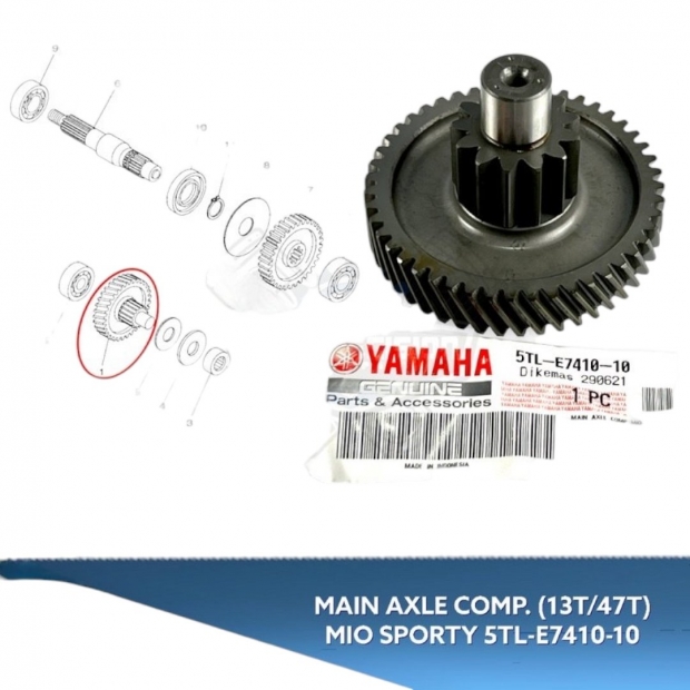 NHÔNG LÁP TRÒN CÓ CỐT MIO 2004 / MIO 115 / MIO SMILE 2006