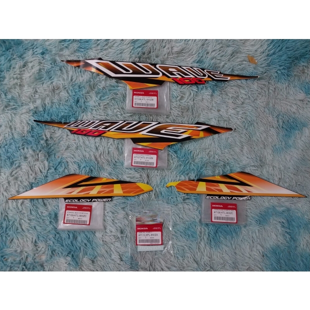 TEM WAVE 100S THÁI MÀU CAM ĐEN