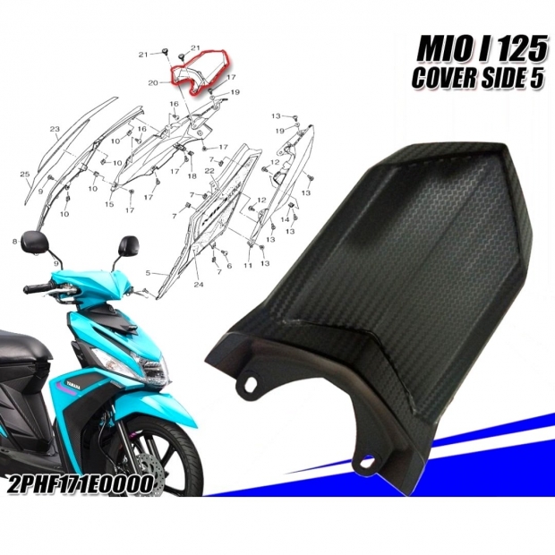 MU RÙA MIO M3 ĐỜI 125