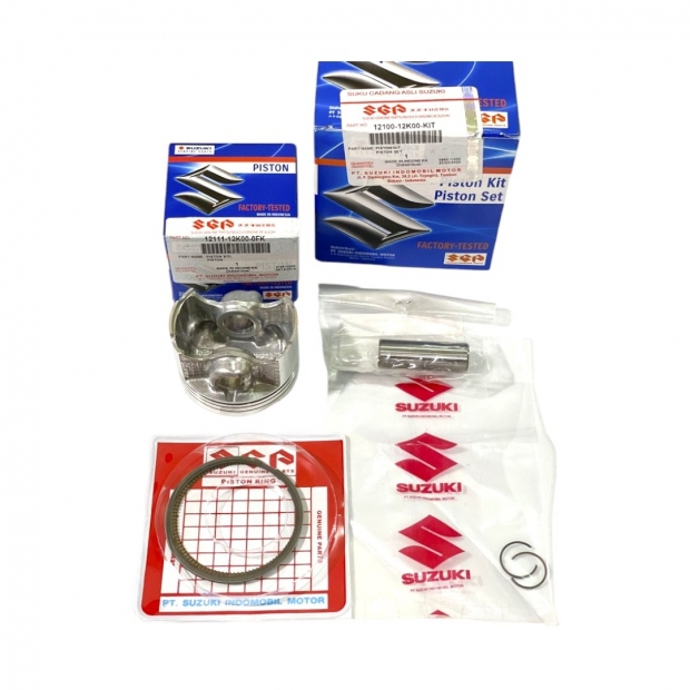 PÍT TÔNG BẠC SATRIA FI 150 / GSX 150 / RAIDER FI 150 ( FULL SET ) - 12100-12K00-KIT