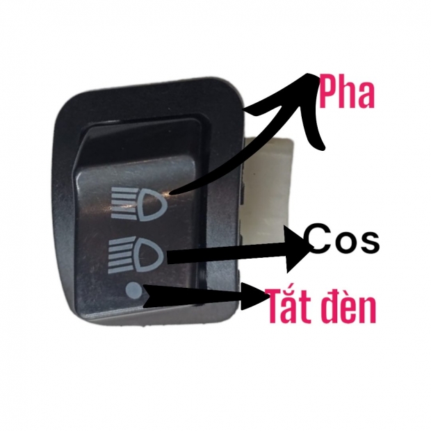 NÚT CÔNG TẮC TẮT ĐÈN WAVE / LEAD /FUTURE 125 /VISION / WAVE RSX / WAVE ALPHA 2021 / CLICK / VARIO / LEAD / BEAT