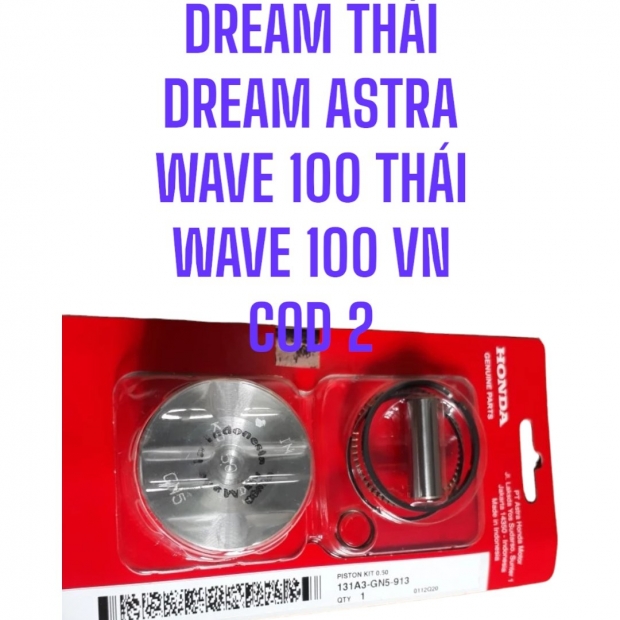 PÍT TÔNG BẠC DREAM THÁI / DREAM ASTRA / WIN 100 / WAVE 100 THÁI LAN / WAVE 100 VN ( COD 0.50)