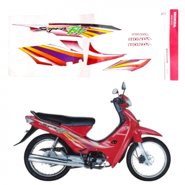 TEM WAVE 100 MÀU ĐỎ 2004 ( HÀNG TỒN KHO ) - 871X0-KRS-A10ZE
