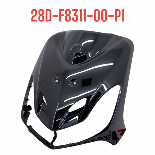 MẶT NẠ MIO SMILE 2006 ĐEN BÓNG / MIO 115