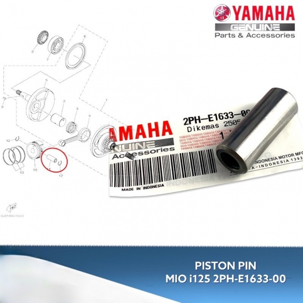 ẮC PÍT TÔNG MIO M3 ĐỜI 125