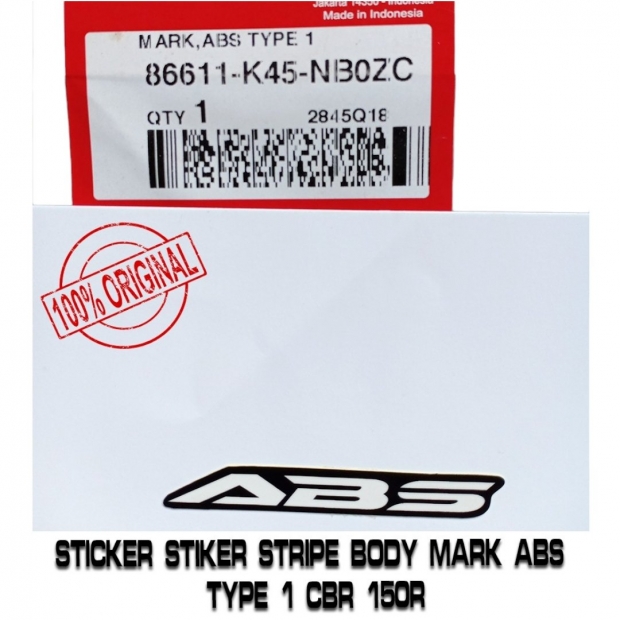 TEM ABS DÁN DÈ TRƯỚC CBR 150R