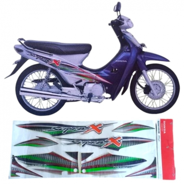 TEM WAVE 100 TRẮNG TÍM 2003 V1 ( HÀNG TỒN KHO ) - 871X0-KEV-A00ZD