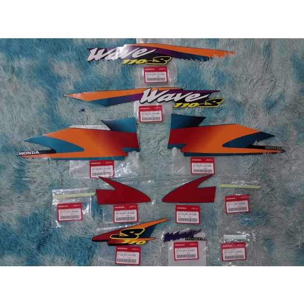 TEM WAVE 110S THÁI XANH ĐEN