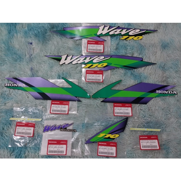 TEM WAVE 110 THÁI XANH NHỚT