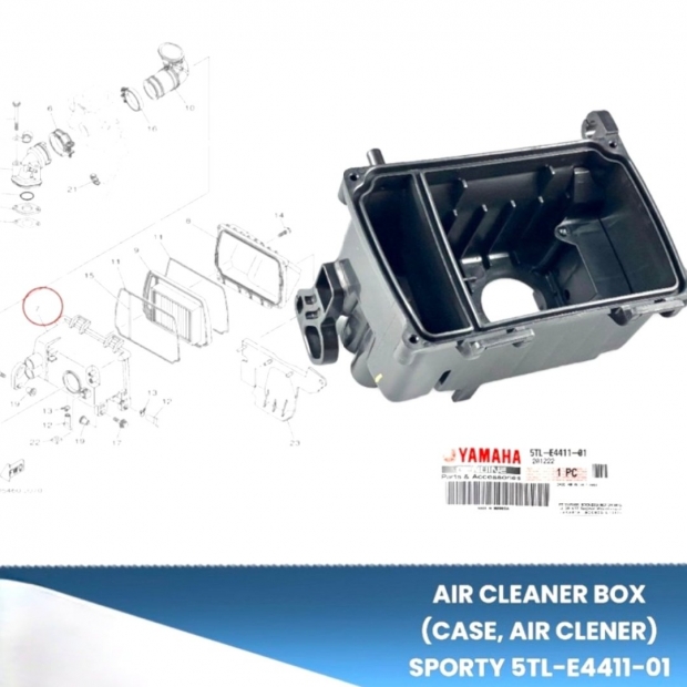 HỘP LỌC GIÓ MIO 2004 / MIO 115 / MIO SMILE 2006