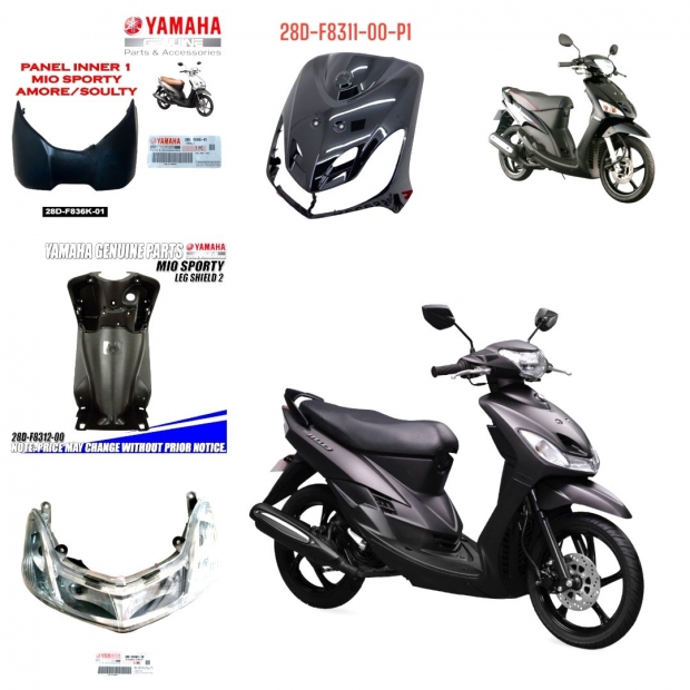 SET 4 MÓN MIO SMILE 2006 MÀU ĐEN