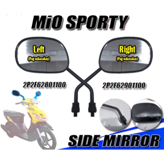 GƯƠNG CHIẾU HẬU MIO 2004 BÊN TRÁI / MIO SMILE - 2P2-F628012-00