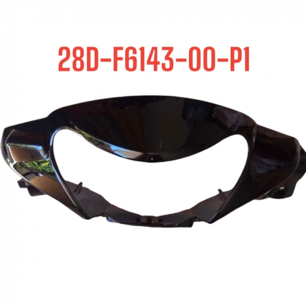 ỐP ĐẦU MIO SMILE 2006 ĐEN BÓNG / MIO 115