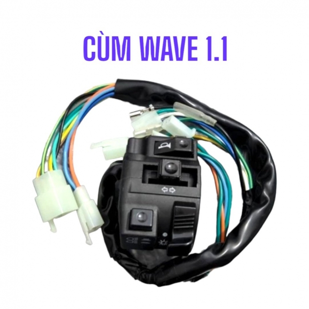 CÙM CÔNG TẮC WAVE 100 INDO / UP WAVE 110 / WAVE ALPHA / WAVE ZX ( RẺ CHỮA CHÁY )