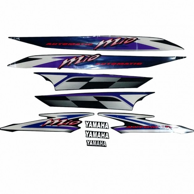 TEM IN MIO 2004 / MIO SMILE / MIO 115 ( DÁN DÀN ÁO MÀU ĐEN BÓNG )( TNDG)