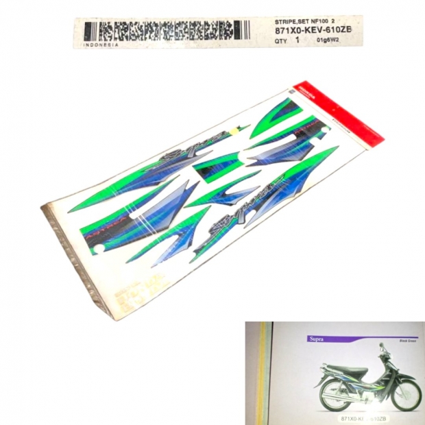 TEM WAVE 100 MÀU ĐEN ĐỜI 2000 ( HÀNG TỒN KHO ) - 871X0-KEV-610ZB