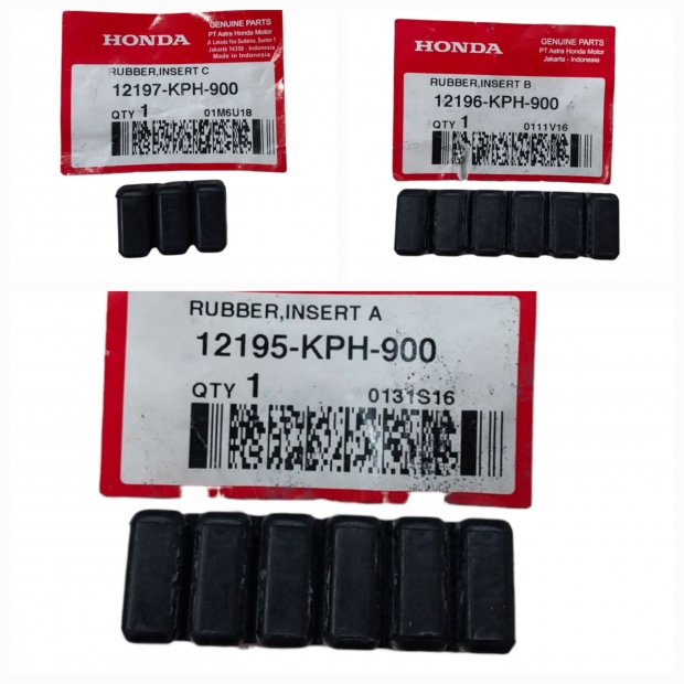 CAO SU CHỐNG RUNG LÒNG WAVE 125R / WAVE 125I MẬP / FUTURE 125I / FUTURE NEO (SET 3 MIẾNG )