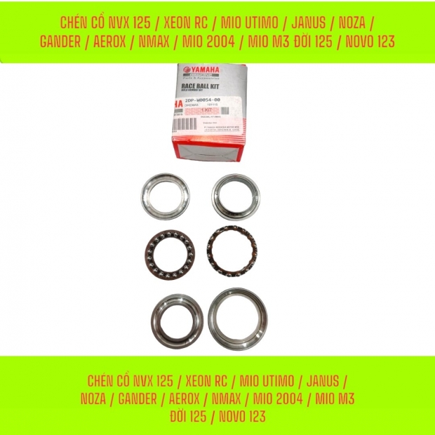 CHÉN CỔ NVX 125 / XEON RC / MIO UTIMO / JANUS / NOZA / GANDER / AEROX / NMAX / MIO 2004 / MIO M3 ĐỜI 125 / NOVO 123