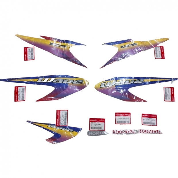 TEM WAVE 125R ĐỎ BẠC ( TEM ZIN )