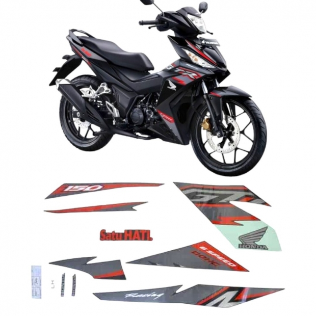 TEM GTR 150 ĐEN NHÁM / UP WINNER V1 (ĐỜI 2019)