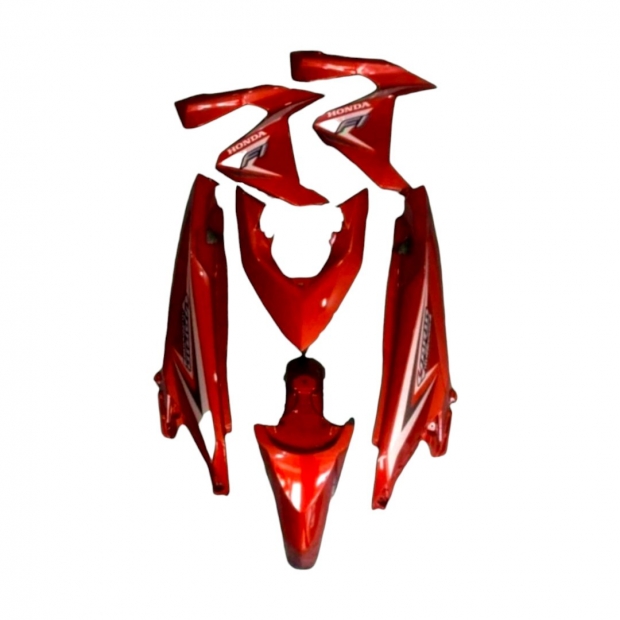 DÀN ÁO VARIO 2017 MÀU ĐỎ BÓNG (TNDG ) ( ĐẸP NHƯ ZIN )