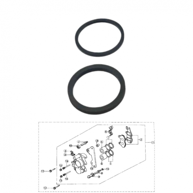 RON PÍT TÔNG HEO DẦU WAVE 100 / WAVE 110 - 06451-KEV-650