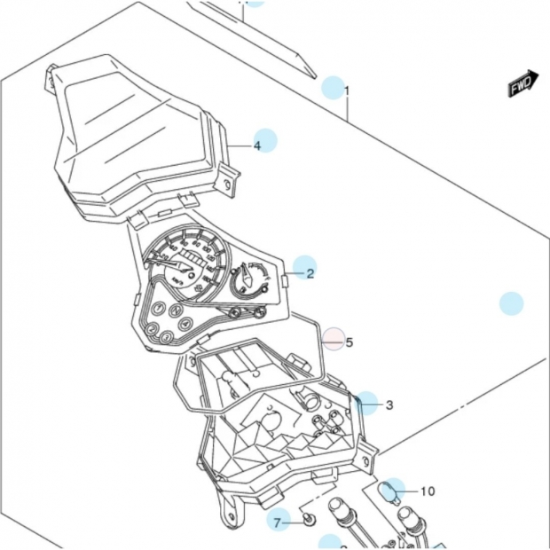 RON ĐẾ ĐỒNG HỒ AXELO 125 (34114-10J00-000)