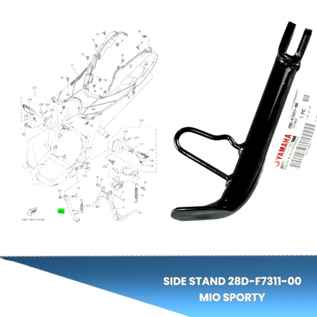 CHỐNG NGHIÊNG MIO 2004 / MIO 115 / MIO SMILE 2006
