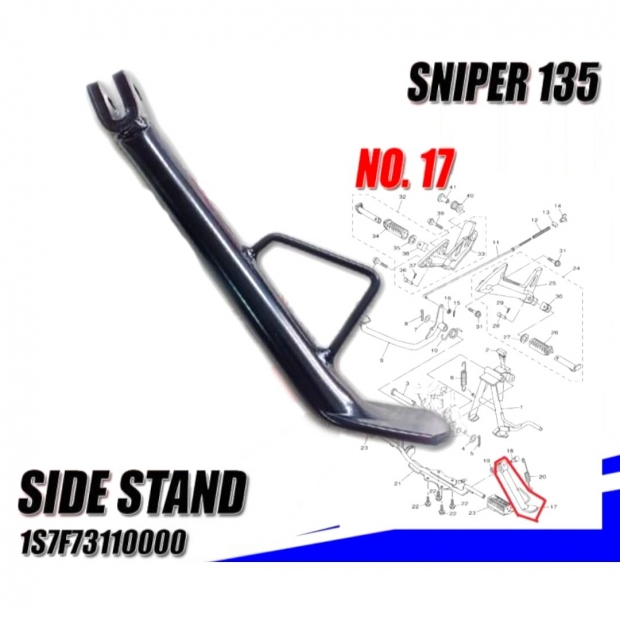 CHỐNG NGHIÊNG MXKING 135 / EXCITER 135