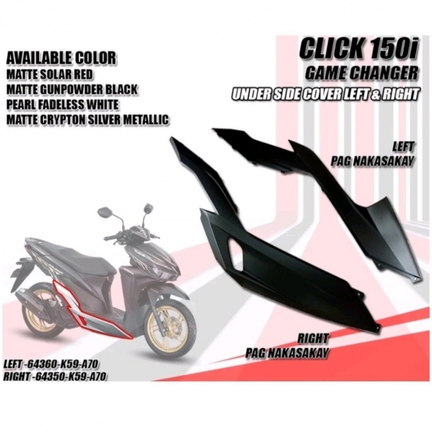 LƯỜN CHÂN VARIO 2021 BÊN PHẢI (64350-K59-A70)