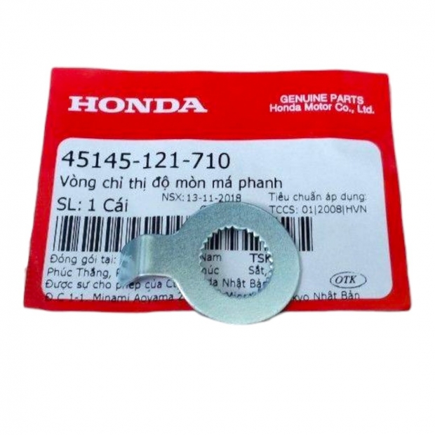 VÒNG CHỈ ĐỊNH ĐỘ MÒN MÁ PHANH DREAM 100 / WAVE 100 / FUTURE 100