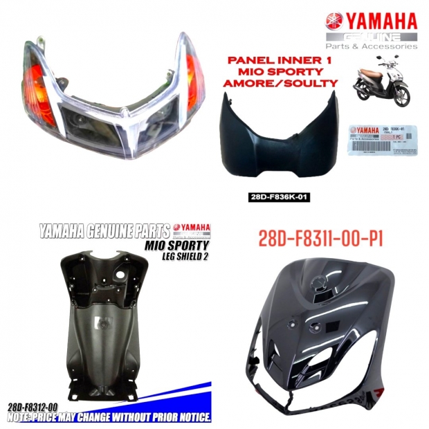 SET 4 MÓN MIO SMILE 2006 ĐỦ MÀU ( CHÓA CAM CTY + NẠ CTY )