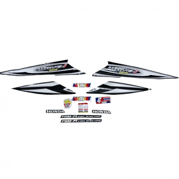 TEM IN WAVE 125I NEO TRẮNG BẠC