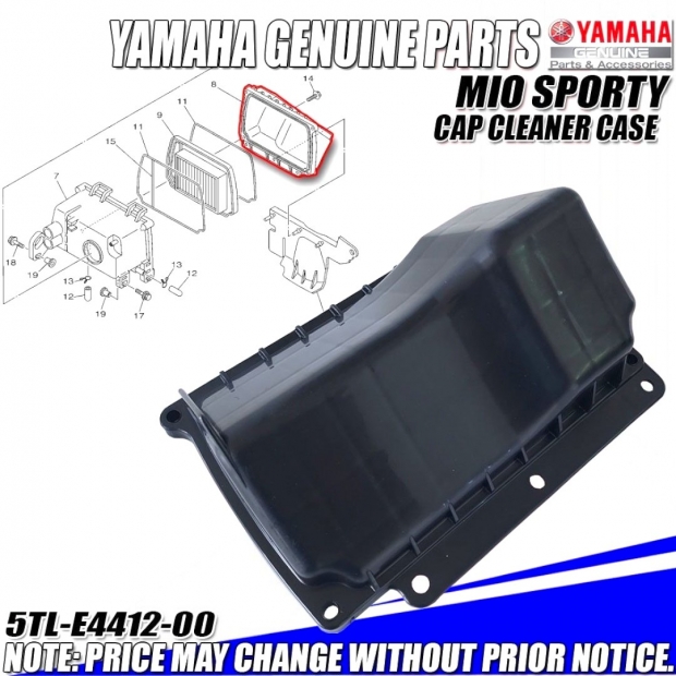 NẮP LỌC GIÓ MIO 2004 / MIO 115 / MIO SMILE 2006