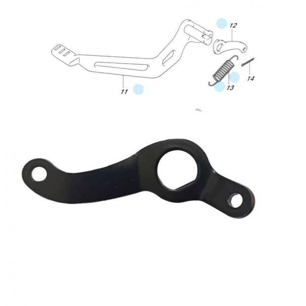 PÁT HỒI CẦN THẮNG SATRIA FI 150 / RAIDER FI 150 - 43128-12K00-000