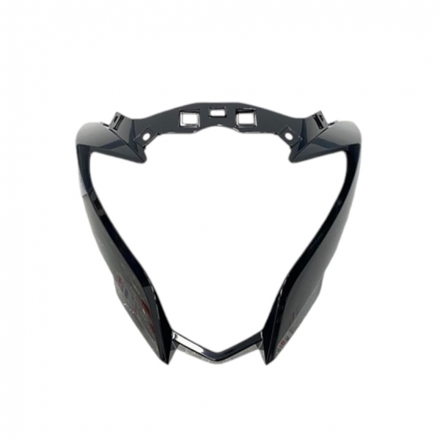 ỐP ĐẦU CHÓA TRẮNG SATRIA FU 150 ĐEN BÓNG - 51811-25G50-YVU