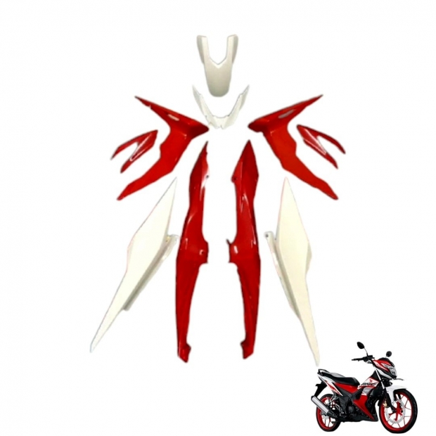 DÀN ÁO SONIC 150 MÀU ĐỎ RACING