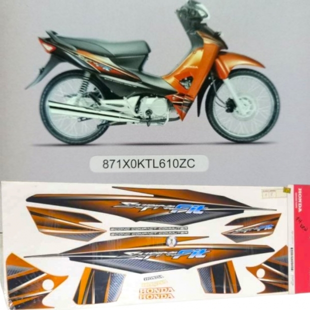 TEM SUPRA 100 CAM ĐEN / UP WAVE S - 871X0-KTL-610ZC