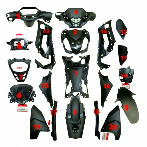 DÀN NHÁM WINNER V3 / RSX 150 ( 20 CHI TIẾT )