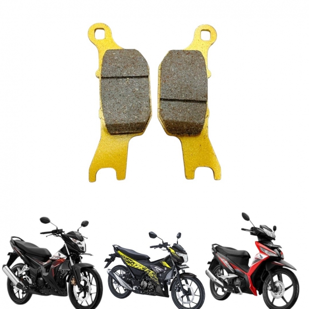BỐ THẮNG SAU SATRIA FI 150 / RAIDER FI 150 / SONIC 150 / SUPRA X 125 FI ( KZ ) - 69100-12K00-00