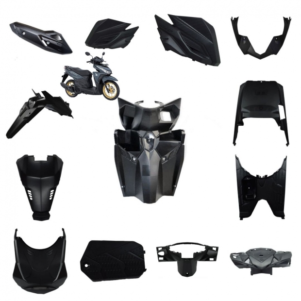 DÀN NHÁM VARIO 2017 / CLICK 2017 MÀU ĐEN ( 13 MÓN )