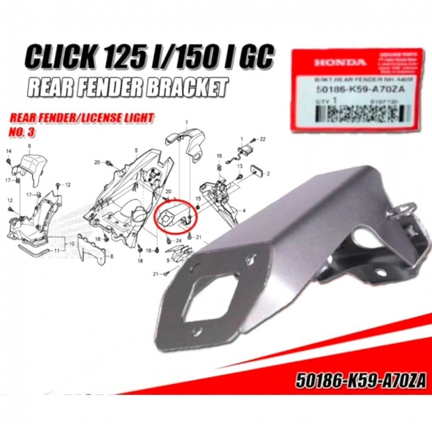 PÁT SẮT BẮT DÈ BIỂN SỐ VARIO 2021 / VARIO 160 / CLICK 160 / VARIO 125 ĐỜI 2023